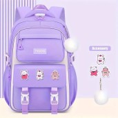 https://www.saleforonline.com/Kids Backpack Children School Bags (Purple)