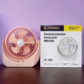 https://www.saleforonline.com/JY Super JY-1881 is a portable LED light with a mini fan