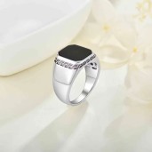 https://www.saleforonline.com/Solid Real Silver Black Akik Stone ring 