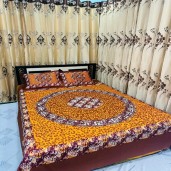 https://www.saleforonline.com/Premium Print Cotton Bedsheet  7/8 Feet