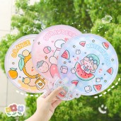 https://www.saleforonline.com/Cute Folding Round  Hand Fan Summer